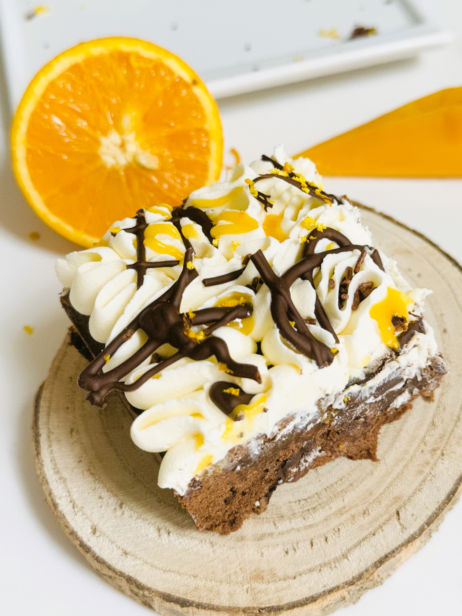 How to Make Dark Chocolate Orange Brownies